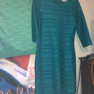 Calvin Klein Turquoise Dress